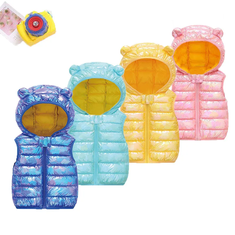 2021 красочные платье жилет с блестками детская одежда куртки для мальчиков и