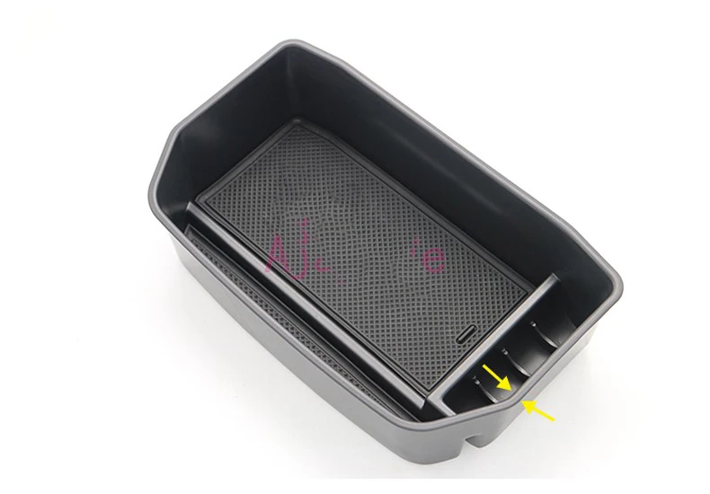 Контейнер для хранения перчаток салона консоли центральный подлокотник