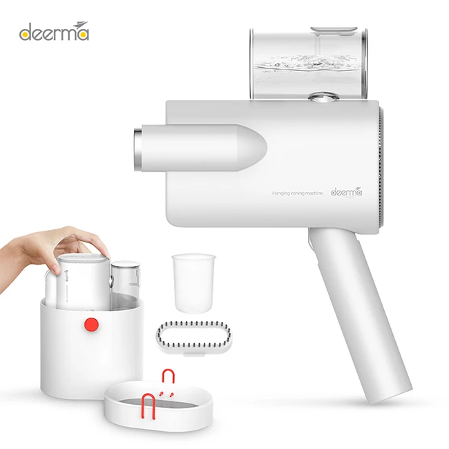 white Deerma DEM-HS006 отпариватель для одежды складной ручной бытовой паровой электрический портативный маленький Утюг машина для одежды - Цвет: white