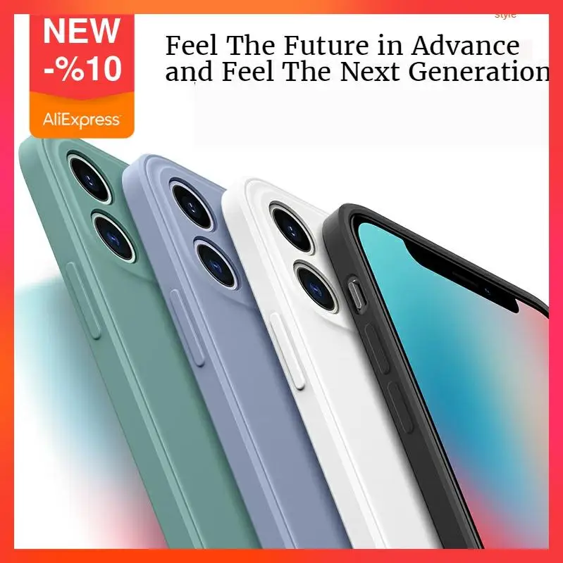 2020 новый жидкий силиконовый чехол для iPhone 11 Pro Max 12 защитный X XS MAX XR 7 8 6 6S PLUS SE