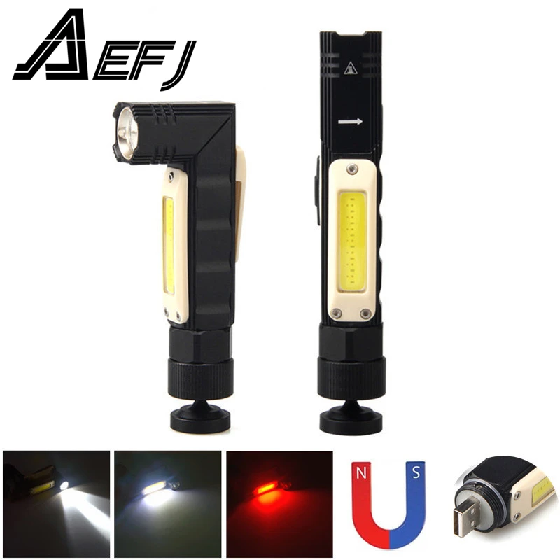 

1000LM 5 Modes XP-G2+COB Led Flashlight Torches Forehead Head Lamp Usb Rechargeable Built-in Battery Headlights for camping