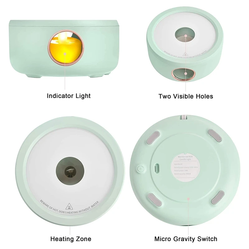 

Coffee Mug Warmer Teapot Cup Heater Constant Temperature Steamer for Office Desk Heating Hot Coffee Cocoa Tea Milk