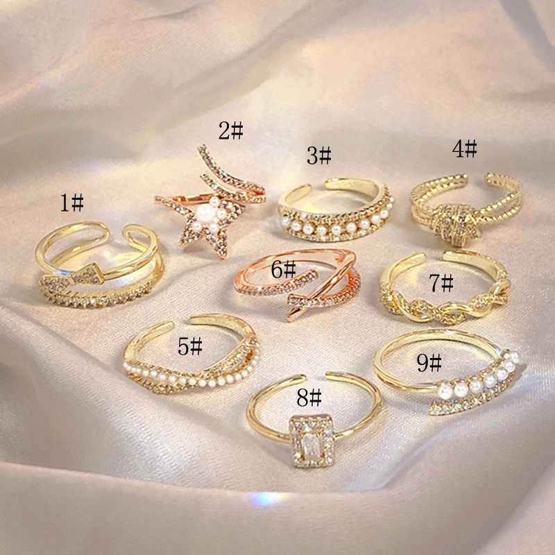 Простое тонкое женское кольцо Ins модное крутое Сетчатое красное Открытое