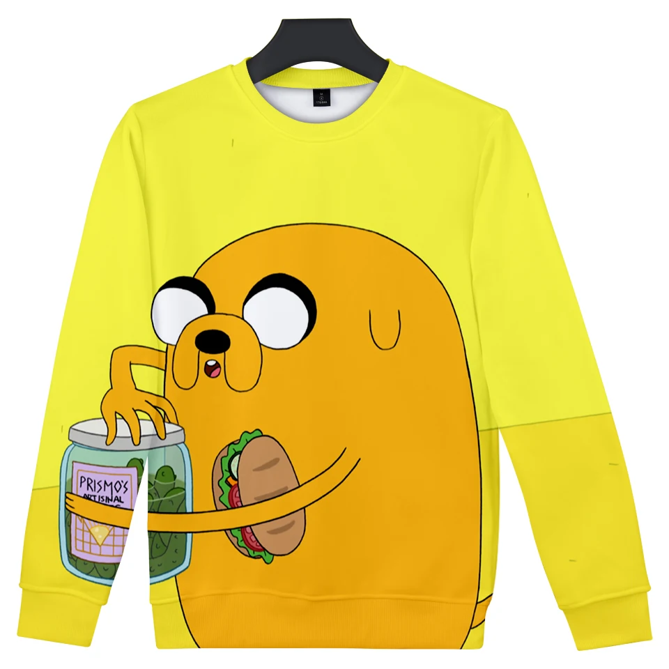Adventure Time Finn And Jake собака уход за кожей лица свитер с капюшоном для мужчин и женщин