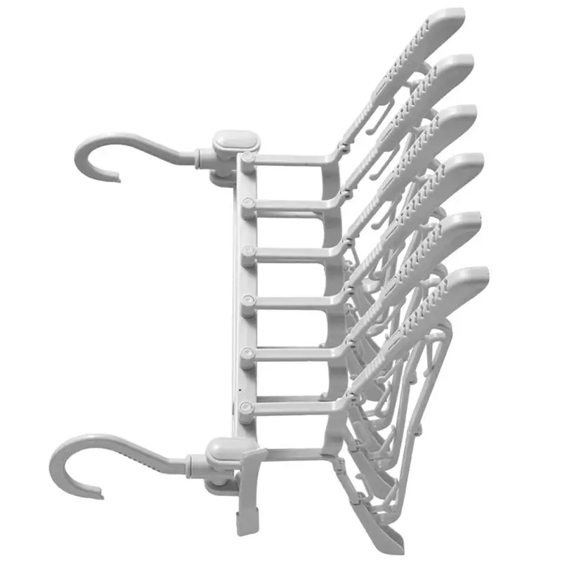 

1PC Multifunctional Clothes Rack Foldable Clothes Hangers Telescopic Clothing Storage Hanger Household Wardrobe Hanger for Home