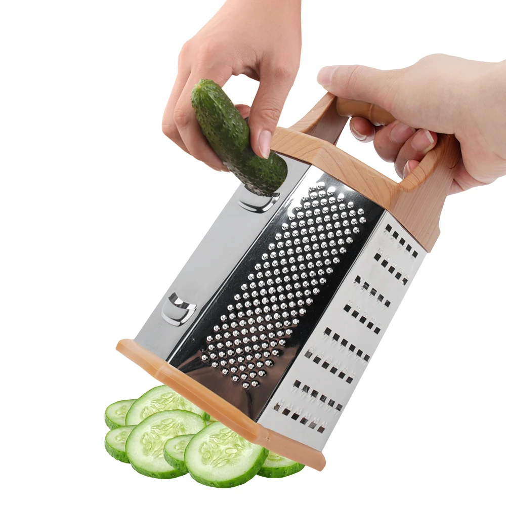 Мини-шестисторонняя терка из нержавеющей стали строгальный станок