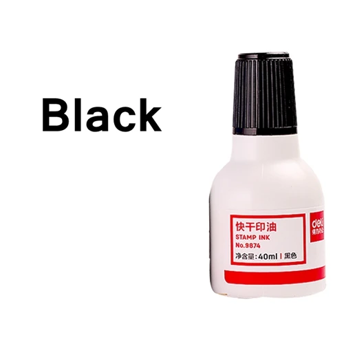 

Deli 9874 Чернила для штампов 40 мл