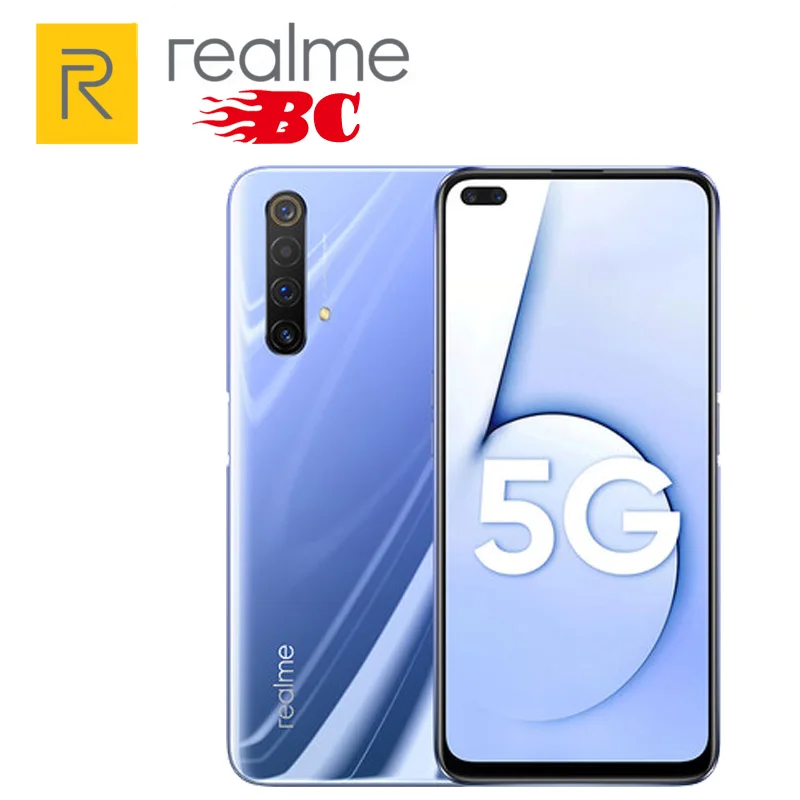 Перейти на Алиэкспресс и купить Новый оригинальный смартфон Realme X50, 6 ГБ, 64 ГБ, 4200 мАч, Snapdragon 76, 6,57 дюйма, 64 мп, 6 камер, 30 Вт, ближняя торговля, быстрая доставка