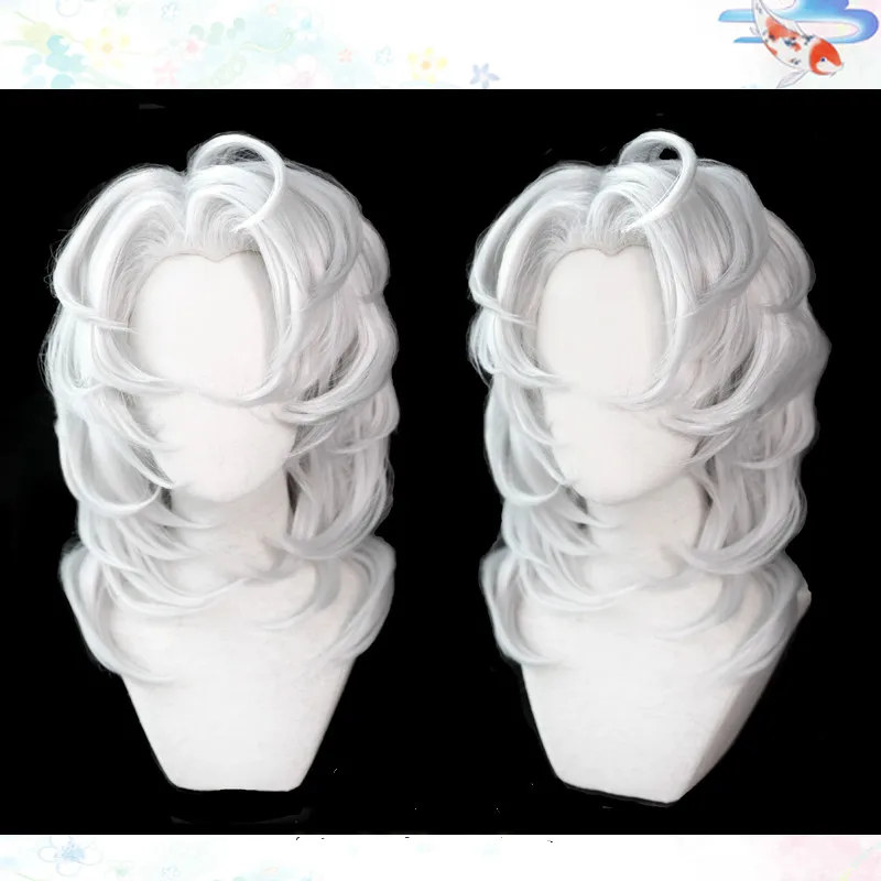 Парик для косплея истребителя демонов киметасу нет яиба аяки Руи серебряный