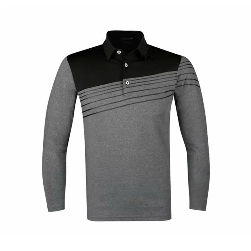 Одежда для гольфа спорта на открытом воздухе весна осень футболка с длинными