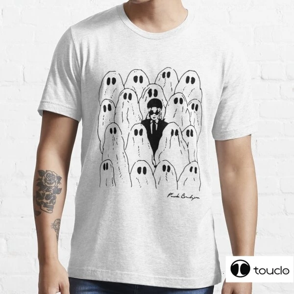 

Ghost 100% Cotton Casual Short Sleeve Men T Shirt O-Neck Cool Street Style Men T-Shirt Male Men Tee Shirts Tops Cotton