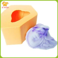 lxyy 3d girly silicone moulds body soap aromatherapy candle molds dessert baking mold
