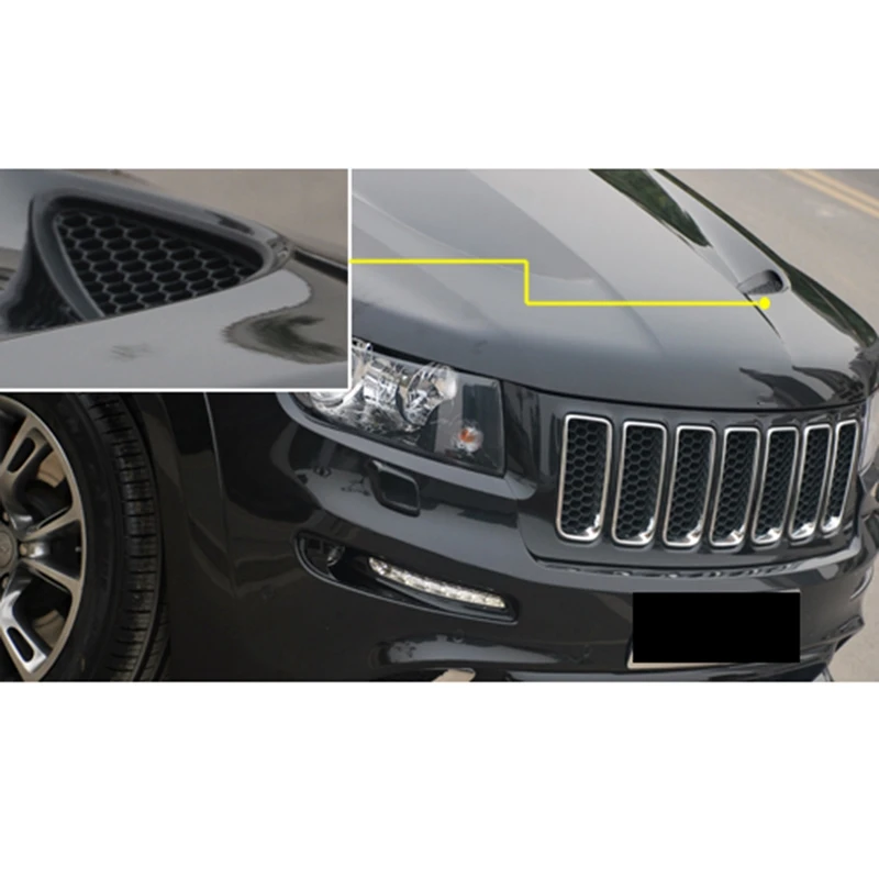 Левая и правая передняя панель капота автомобиля для Jeep Grand Cherokee 12 19 68090699AB