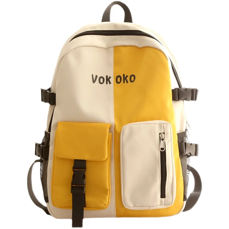 

Original Aizatly 2021 Japanese Color School Bag Korean High School Students Backpack Campus Junior High School Students Backpack