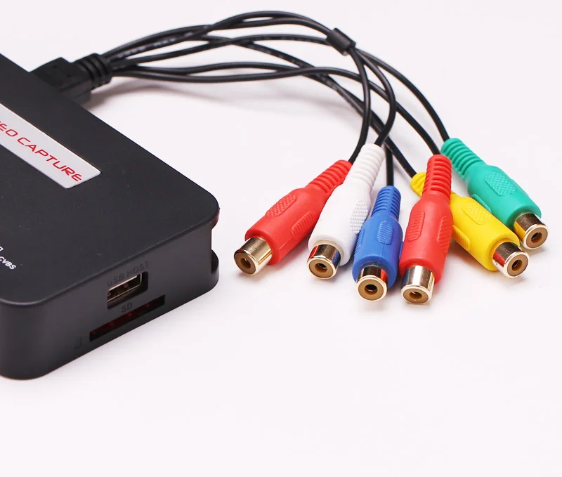 Игровая видеоконференции прямая трансляция потоковое HD видео Захват 1080P HDMI CVBS рекордер коробка OBS для Youtube для facebook Live