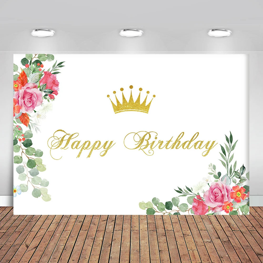 

Plant Crown Flower Birthday Party Leaf Newborn Baby Things Photo Decorations Backdrop Photography Background for Photo Studio