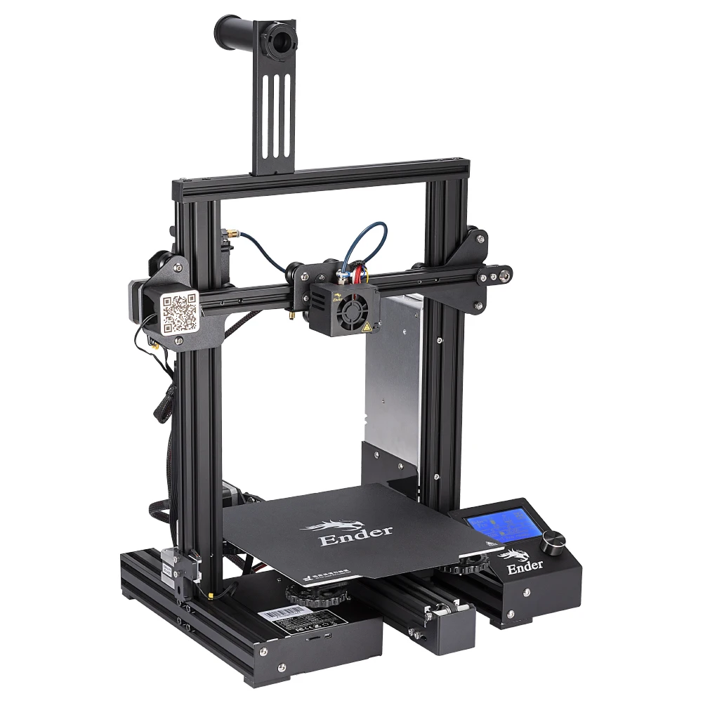 3D принтер Ender 3/Ender 3X Улучшенный опционально V слот с функцией возобновления печати