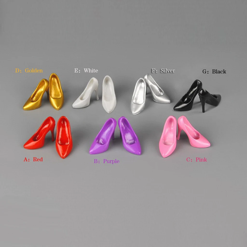 1/6 Масштаб фигурку куклы наряд женские туфли-лодочки для 12 дюймов женское тело |