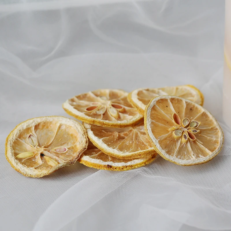 10 шт. сушеный лимон DIY ароматерапия свечи воск ломтик цветок материал свеча