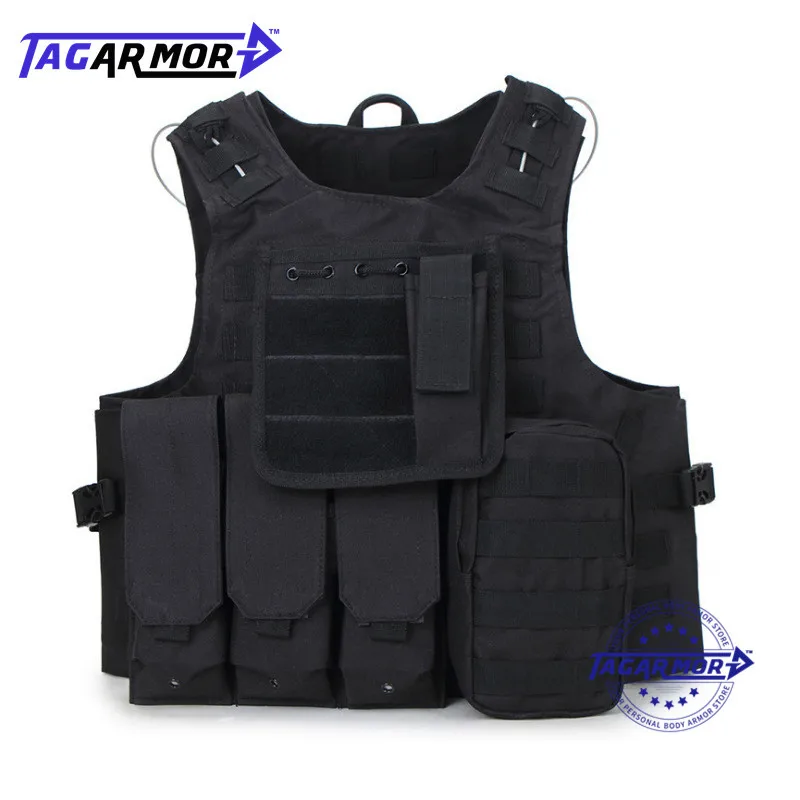 

Heavy Duty Detachable Special Forces Military NIJ IIIA 9mm Body Armor Bullet Proof Combat Vest