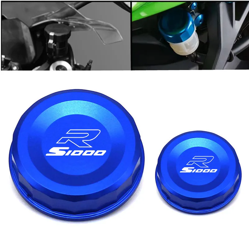 

For BMW S1000R S 1000 R 2014-2019 2018 High Quality Motorcycle CNC Front Rear Brake Fluid Cylinder Master Reservoir Cover Cap