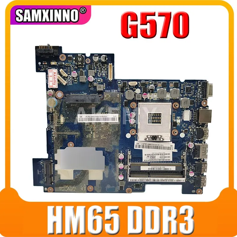 

Материнская плата ноутбука для lenovo G570 PIWG2 LA-675AP материнская плата HM65 DDR3 разъем PGA989