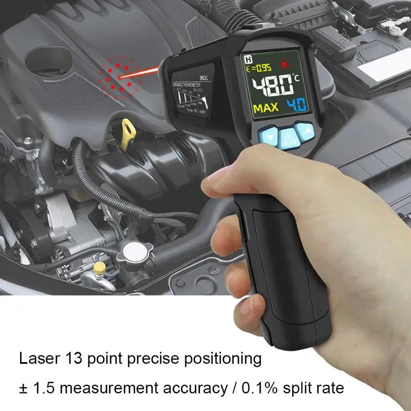 Температура Пистолет Бесконтактный инфракрасный термометр для измерения