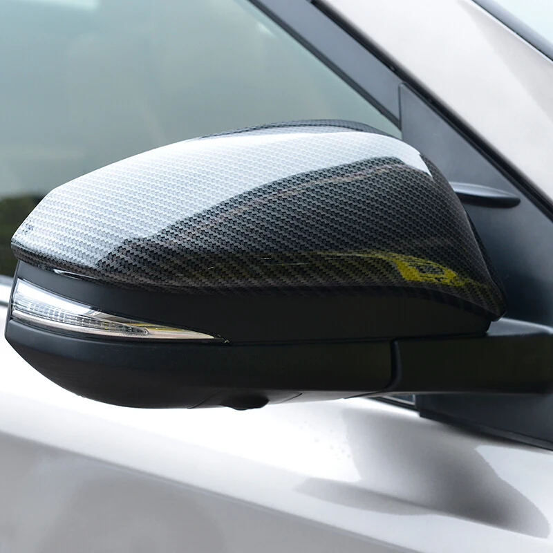 Чехол из углеродного волокна для автомобильной рамы заднего вида Toyota RAV4 2014 2015 2016