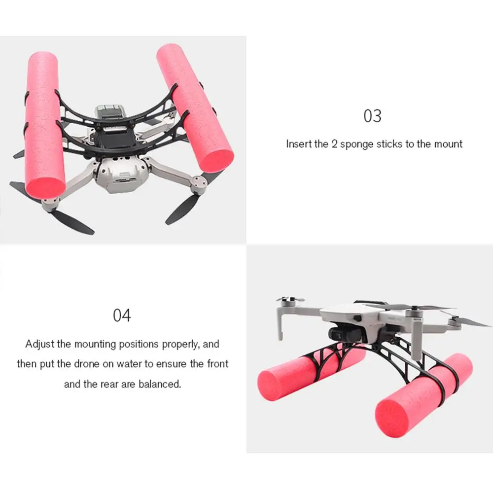 Dji mini 2 посадочный поплавок набор для Mavic мини дрона посадочное снаряжение