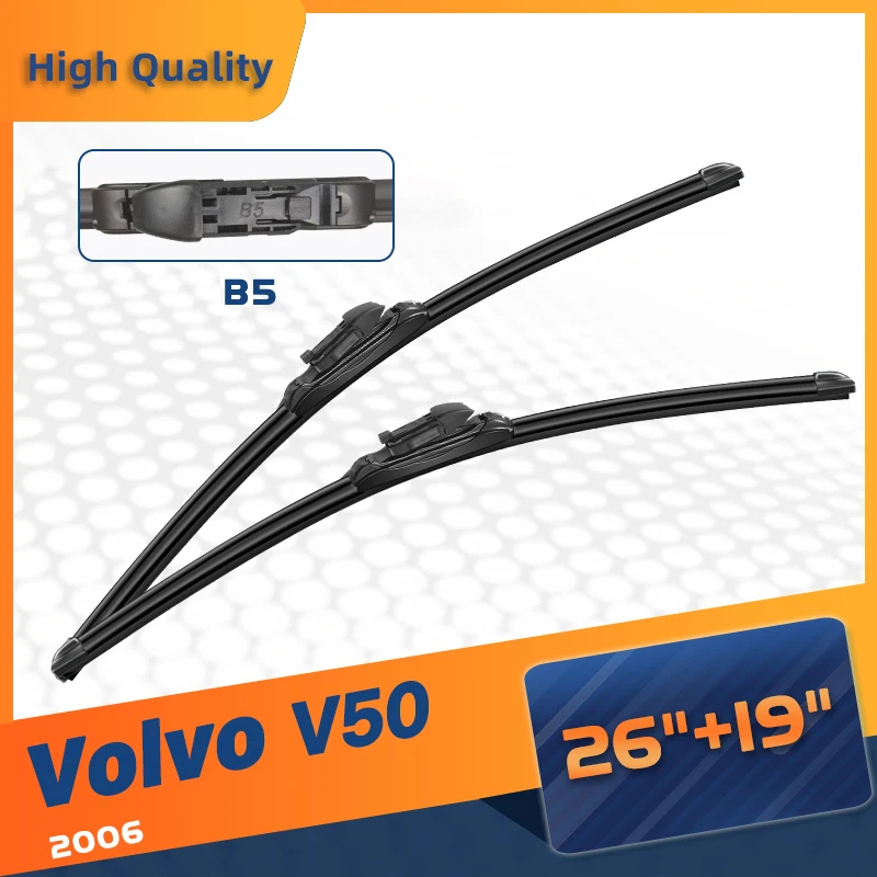 

Щетка стеклоочистителя CELANOVA для Volvo V50 2006 26 дюймов + 19 дюймов, бескаркасные резиновые стеклоочистители