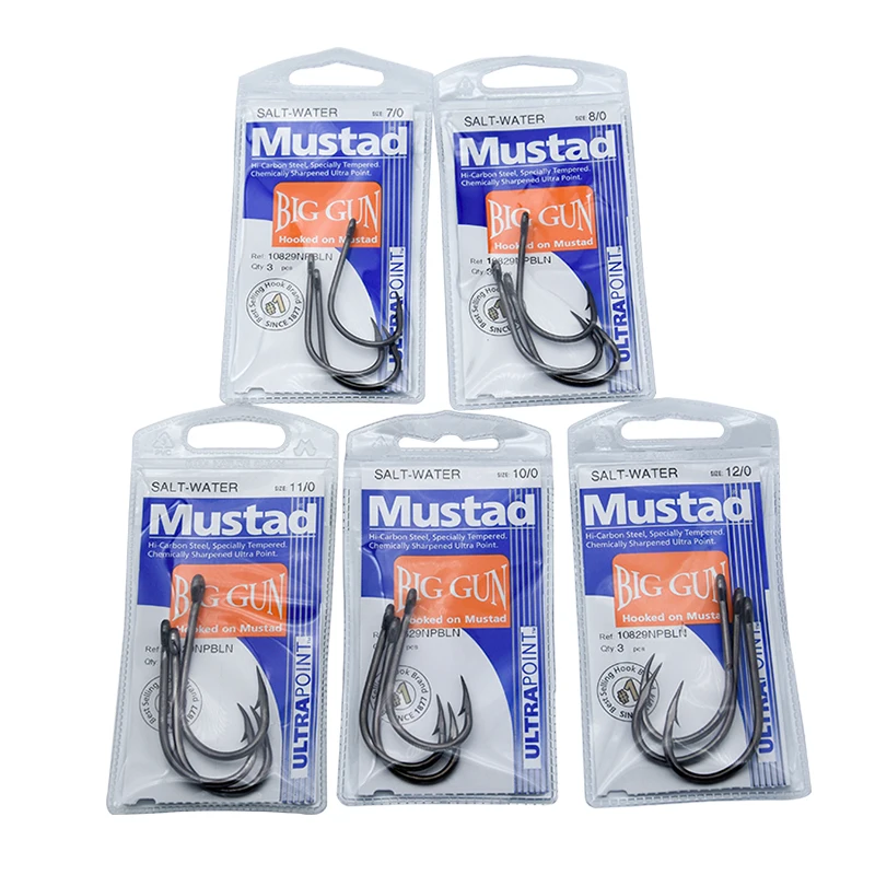 Крючки mustad для морской рыбалки 10829# лобзик приманки сельдь осетр бронзовых морских рыболовных крючков океан Anzuelos Pesca Acesory 1 упак./лот Anzol