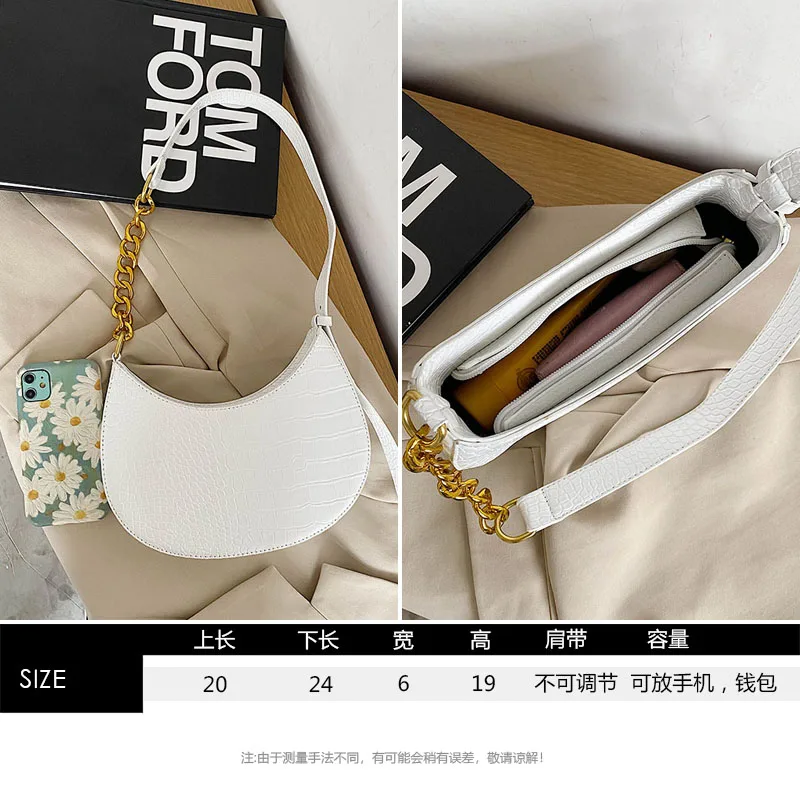 

Underarm Women's Leather Bag Bag Solid Color PU for Women 2021 Summer Shoulder Handbags and Purses Female Travel Tote