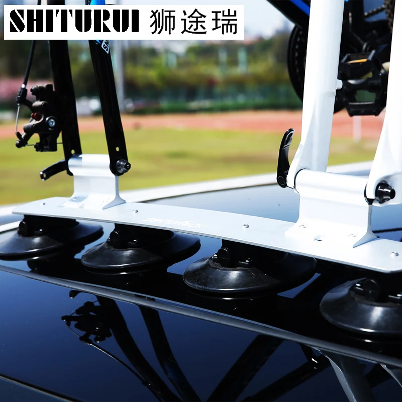 Кровельные велосипедные стойки SHITURUI ThruRide 565 быстрое демонтаж компактный и