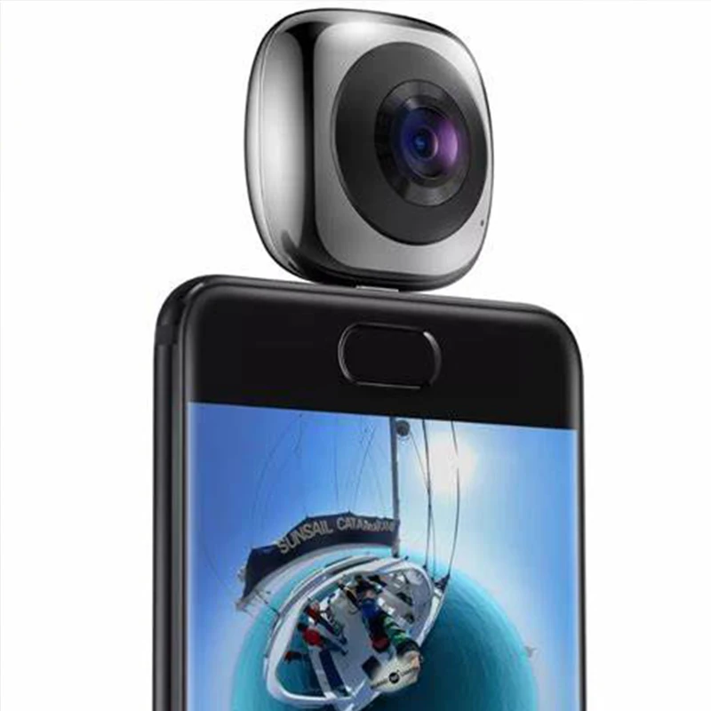 Huawei Full HD VR 360 Camera Fisheye Planet Sphere Camaras 360 Degree Panoramic Camera Portable USB type C CV60