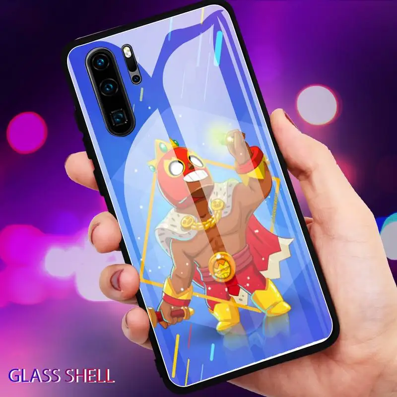 

hot game Phone Case For Huawei P9 10Plus 20PRO P30 Lite Back Cover Tempered Glass Cases For NOVA 3E Series