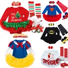 Комбинезон детский, хлопковый, с длинным рукавом, с юбкой-пачкой, 2022