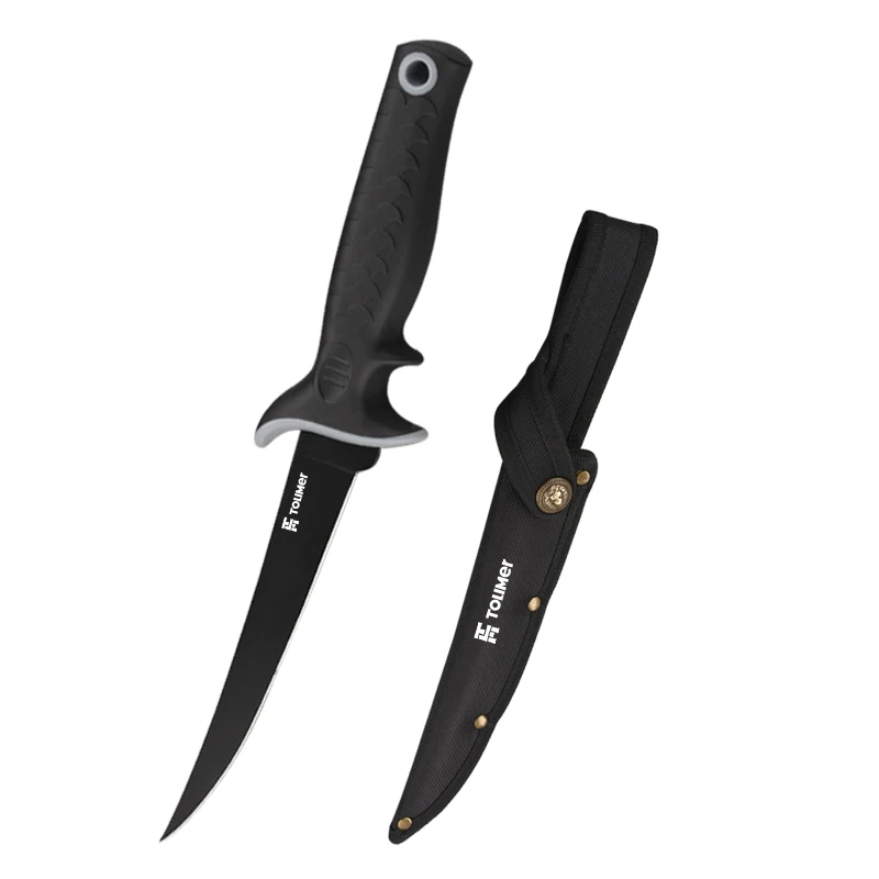 TOLIMER нож для рыбы на открытом воздухе с портативным футляром костей суши сашими