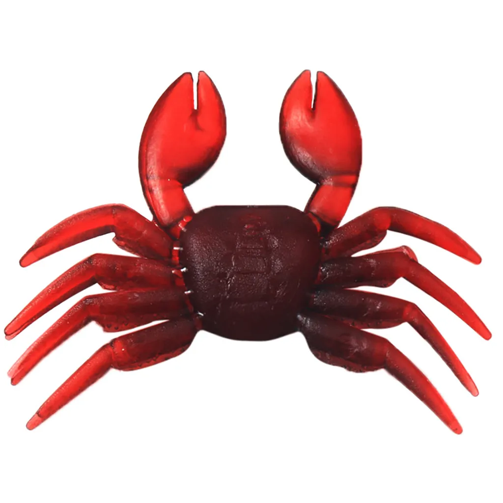 1Pcs Artificial Crab Lure Bait 3D Simulation Fishing Lures Soft Fish with Sharp Hooks June 17th | Спорт и развлечения