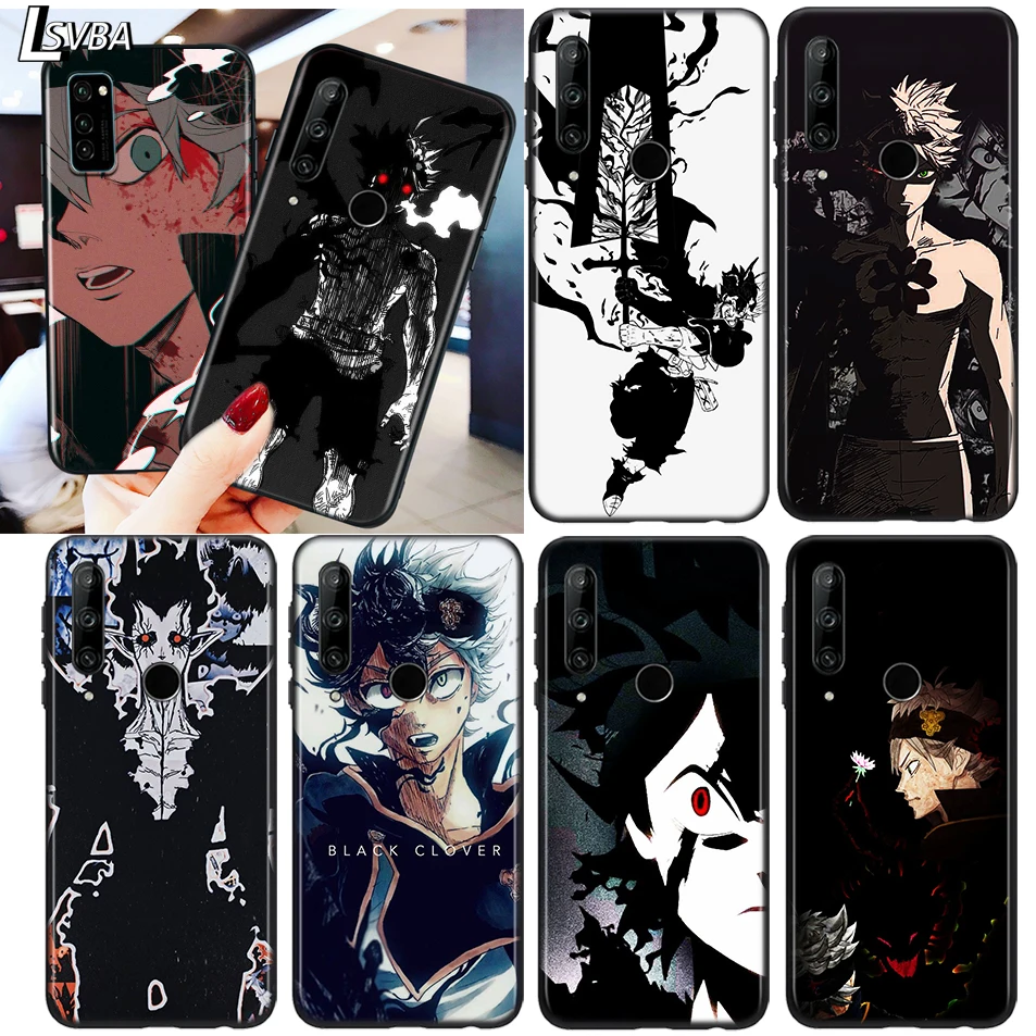 

Silicone Cover Anime Black Clover For Huawei Honor 9C 9S 9A 9X 9N 9 8S 8C 8X 8A 8 V9 Lite Pro 2020 2019 Phone Case