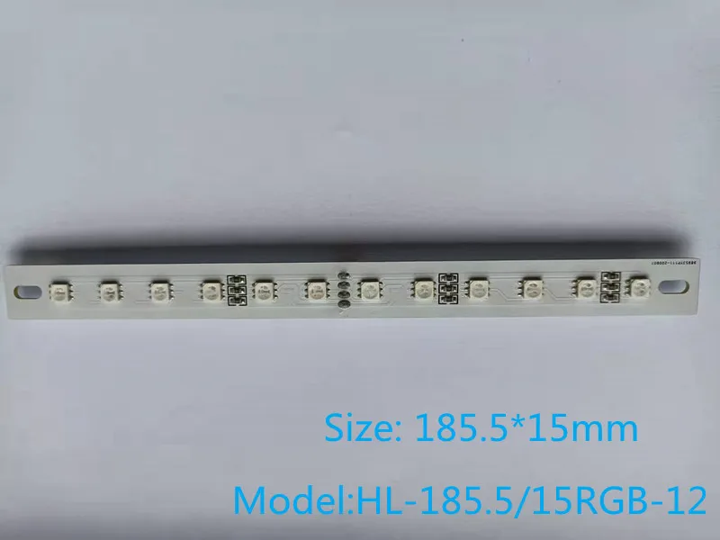 12 полноцветных ламп с бусинами Φ полный цвет флейта жесткой нижней полосой