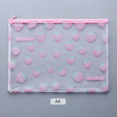 1 шт. Водонепроницаемая папка для файлов из пластиковой бумаги книжка карандаш