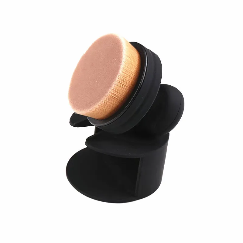 Основа для макияжа кисть формы марки с плоским верхом пудра румяна большая