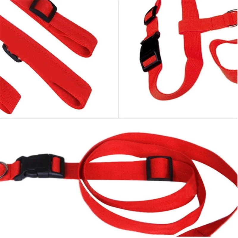 

Adjustable Running Dog Leash Nylon Hand Dogs Harness Collar Jogging Lead Waist Leashes Traction Belt Rope Freely Pet Products