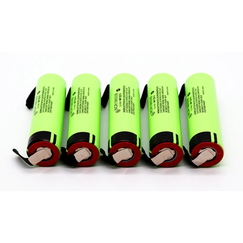 NCR18650B 3,7 v 3400mah 18650 литиевая аккумуляторная батарея Сварка никель листовые батареи