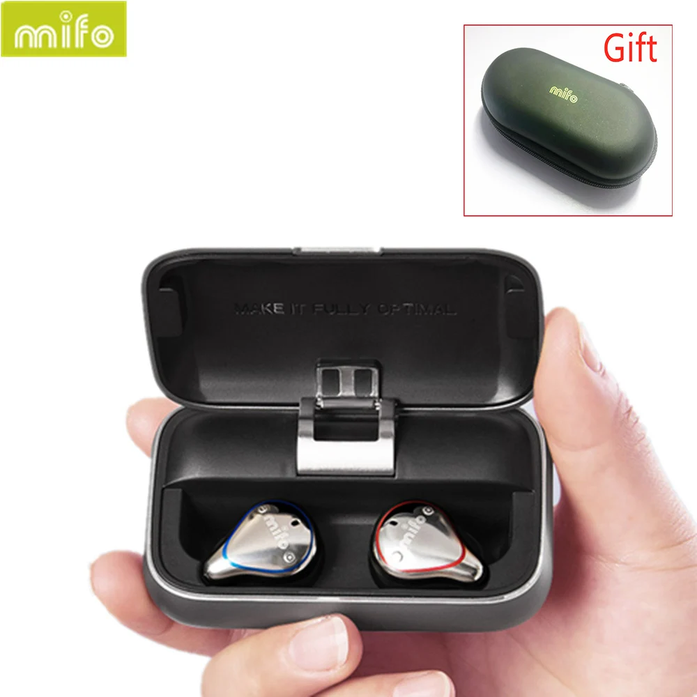 Mifo O5 наушники-вкладыши TWS Bluetooth гарнитура 5 0 True Беспроводной наушники