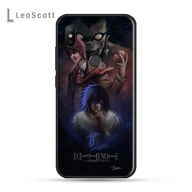 

Death Note Ryuk kira Phone Case For Xiaomi Redmi 7 8 9t a3 9se k20 mi8 max3 lite 9 note 9s 10 pro