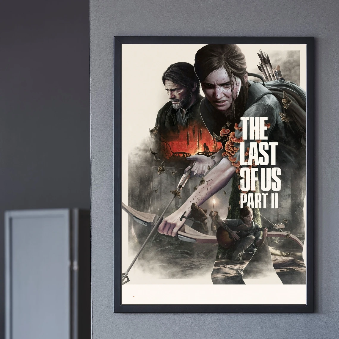 Плакат для видеоигр The Last of Us 2 PS4 эксклюзивная ролевая игра холст индивидуальный