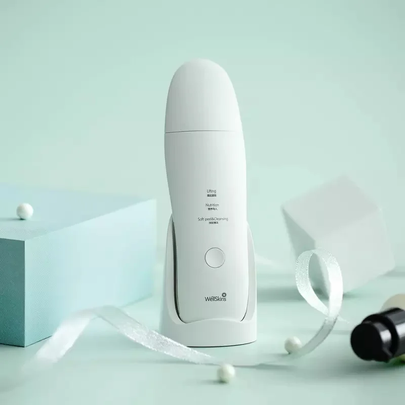 Ультразвуковой скребок для кожи лица Youpin Wellskins глубокое очищение удаление угрей