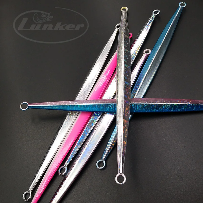 Lunker глубокого моря быстрая скорость Вертикальная Металическая дергающаяся 80 г
