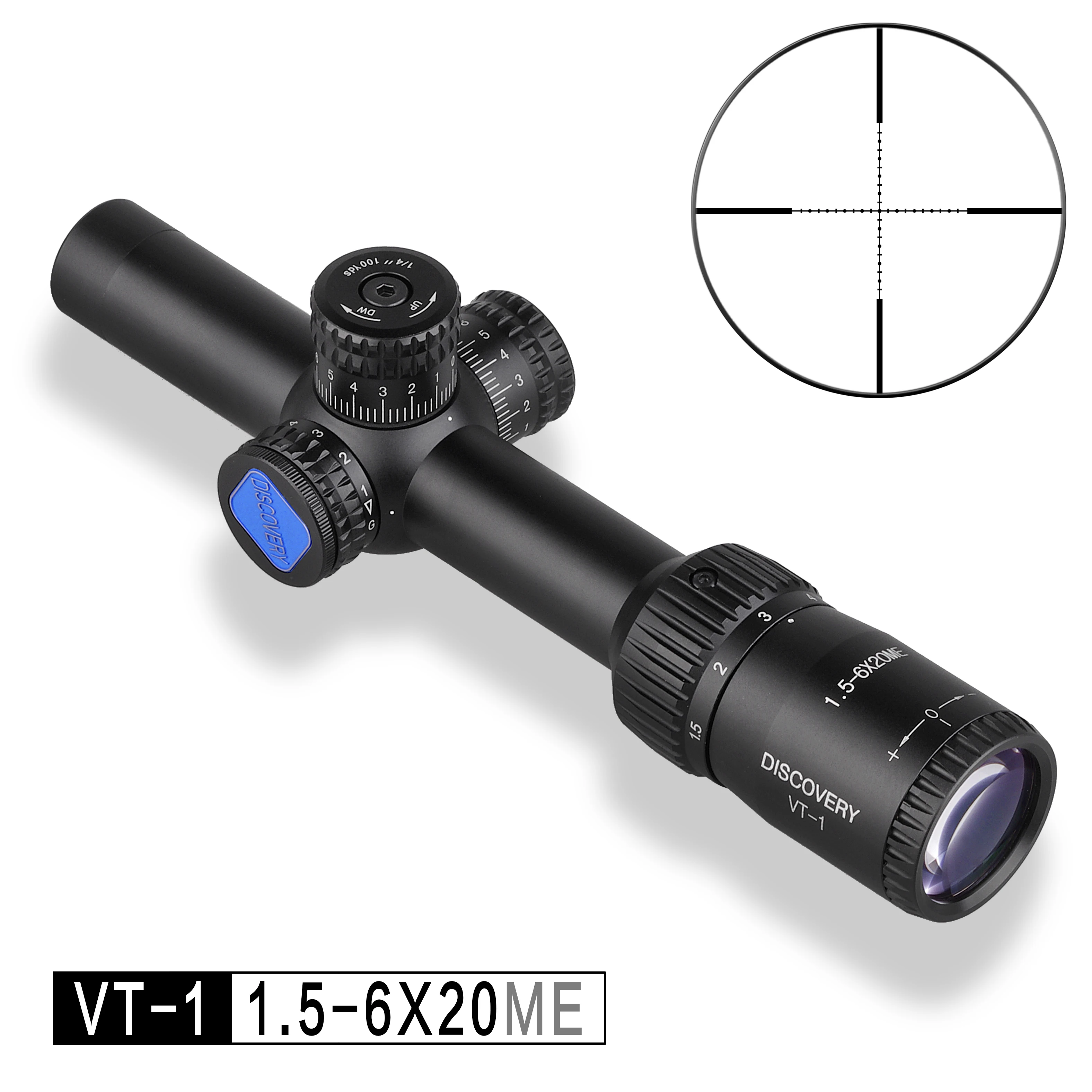 Оптический прицел VT-1 1 5-6X20ME красный и зеленый двойной подходящий Охотничий
